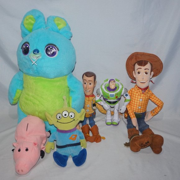 toy story toys talking woody and buzz lightyear